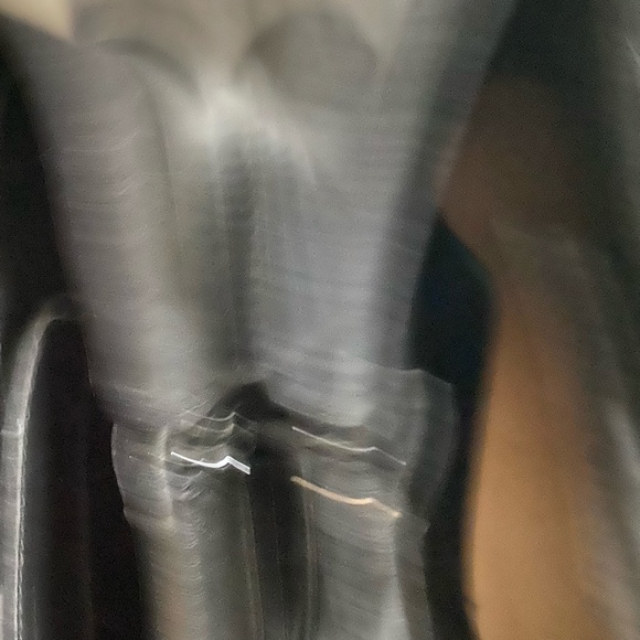 Torrid Black Faux Suede Wrap Buckle Heel Ankle Boot- Sz-11W - Picture 8 of 16